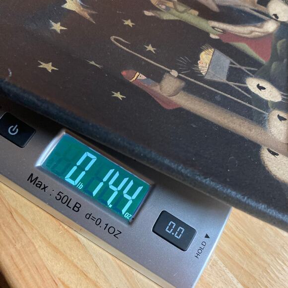 Primitive Wooden Plate - Unto Us... Square Plate - New! - Picture 4 of 4